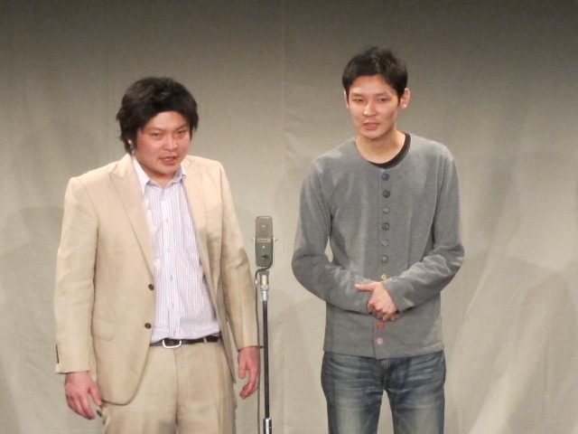 ボケの安部とツッコミの吉田。安部は「今日のネタ全部吉田さんが持って帰るんですか？ もらっていいですか？ 相方が喜ぶ」とたくましさを見せた。