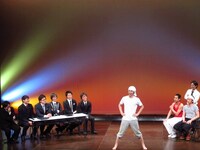 キャプテン渡辺は元同じ事務所の平子とやりあい。酒井のFKD担当「スポーツ」に渡辺が疑問を呈すと、平子は「酒井は太田に入って変わったんだよ！」と反論。