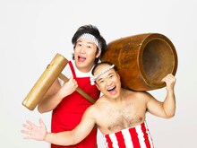 写真はクールポコ。。左がせんちゃん。