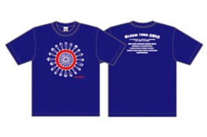 「0crew 芸人デザインTシャツ（鰻デザイン）」ブルー2000円