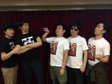 「鬼ヶ島軍団VSラバーガールフレンズ」を開催する鬼ヶ島とラバーガール。