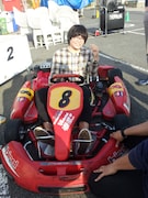 出走前の新弟子くん。