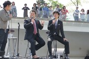 ブラマヨの2人はイベントの終盤「お互いの凄いところは？」という質問が出た際、笑いを交えながらも真摯にお互いを褒め合っていた。