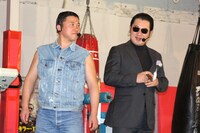 スギちゃん（左）とテル（右）。