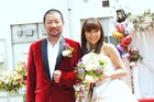 木村祐一が結婚会見、新婦・西方凌に「ありがたすぎて涙」