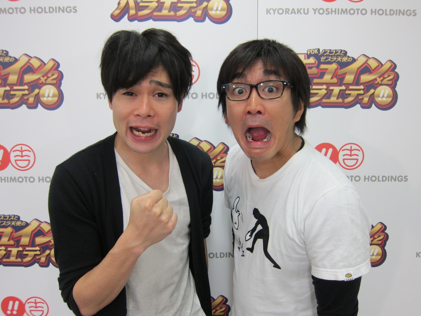 6月5日（火）ニコニコ動画にて「ゼブラ天使＆ノブコブのキュイ生」生配信を行う平成ノブシコブシ。