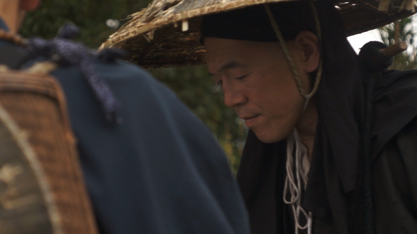 映画「一遍上人」主演のウド。(c)カエルカフェ