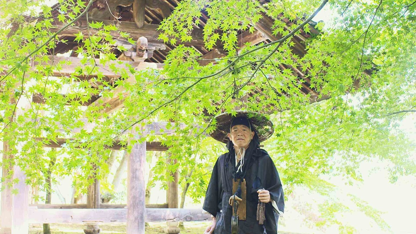 映画「一遍上人」主演のウド。(c)カエルカフェ