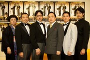 「吉本百年物語」5月公演「キミとボクから始まった」プレビュー公演会見。(c)吉本興業