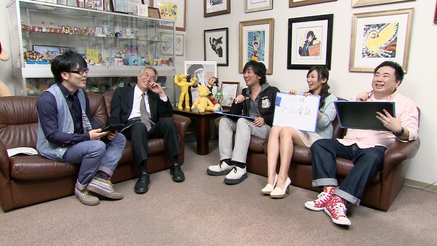 「アニメのキカク」の「-手塚治虫の創作伝説に迫る☆キカク-」の一場面。(c)ひかりTV