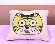 「DHC特別協賛 友近プレゼンツ 水谷千重子 演歌ひとすじ40周年記念リサイタルツアー」グッズの「ニャントラ君 枕カバー」。こちらはすでに完売。