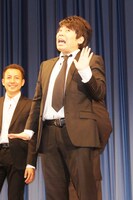 三ツ矢雄二のモノマネをする山本高広。