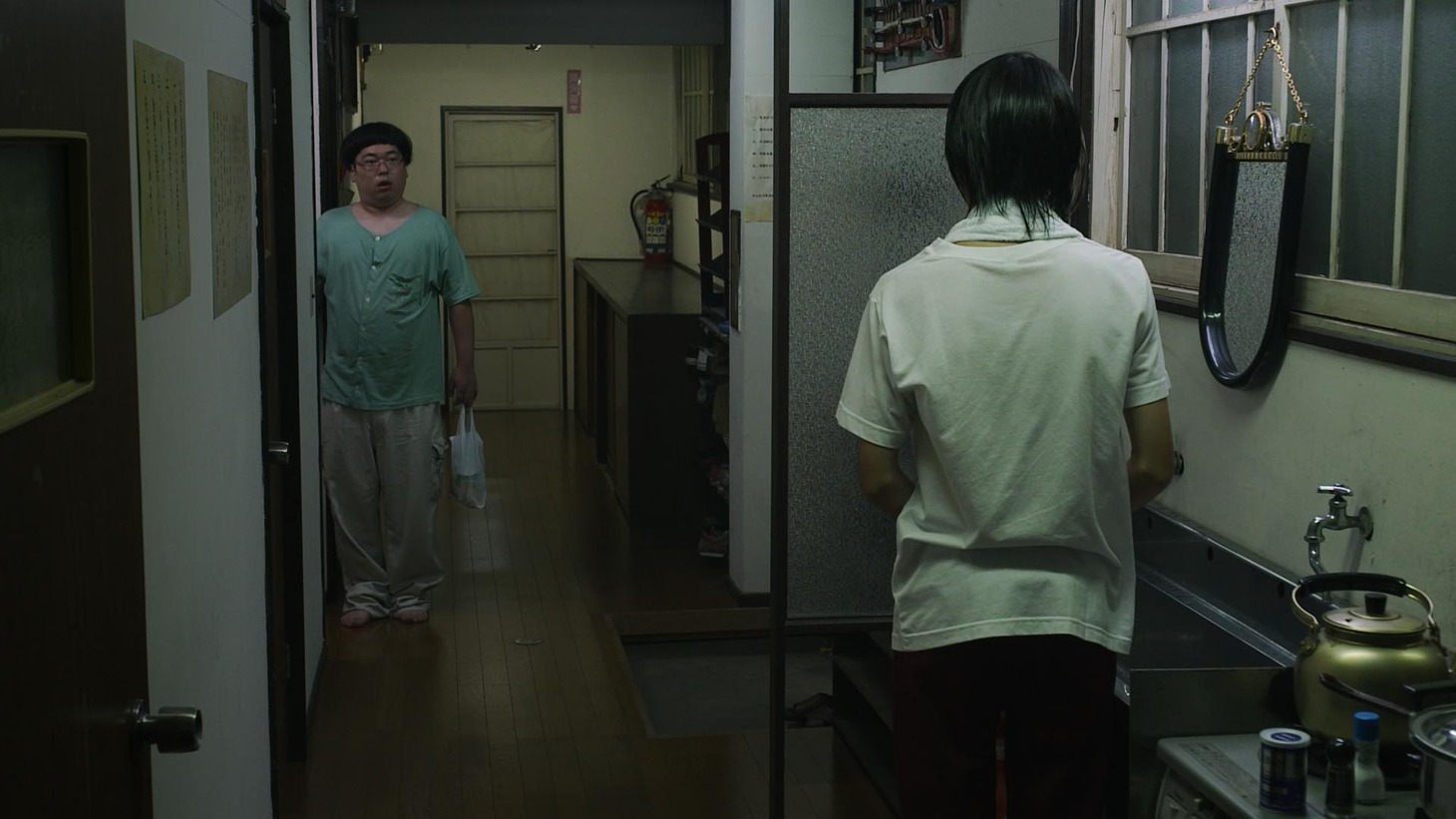 映画「からっぽ」の一場面。