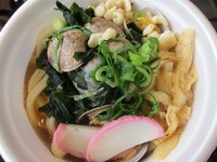 寛平オススメのガマゴリうどん。