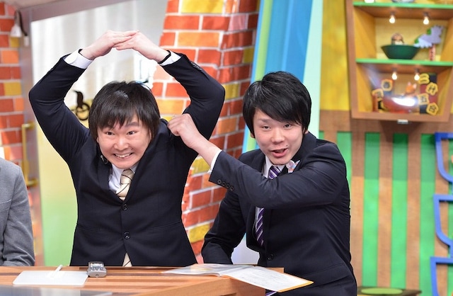 「見知らぬ関西新発見！ みしらん」に登場するかまいたち。(c)ABC