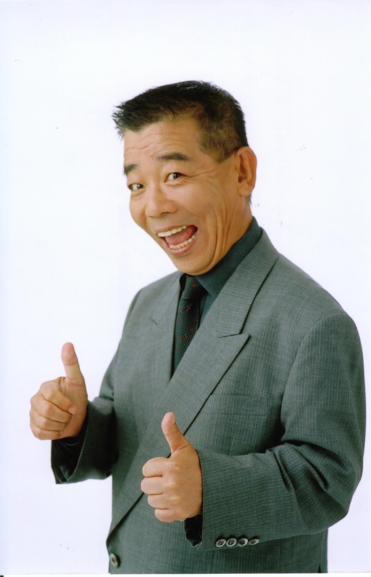 「熱血！人情派コメディ しゃかりき駐在さん」（ABC）の新レギュラーとなった池乃めだか。