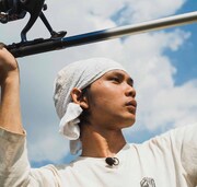 「今夜野宿になりまして」（テレ玉ほか全国8局）にレギュラー出演するカメ五郎。(C)2012 チーム今夜野宿