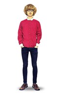 「今夜野宿になりまして」（テレ玉ほか全国8局）のテーマソングを担当するハンサムケンヤ。