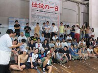 「誰なんだよ！」とツッコまれたセブンbyセブン玉城による恒例のモノマネ。