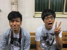 7月28日に東京・ヤクルトホールにて「水もしたたるいい男　メガネ外すといい男」を行うエリートヤンキー。