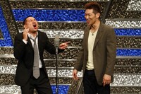 HGがかつて生協に就職したことを思い出したRGは思わず、「はつぽ、はつぽ、発泡スチロールを家の前に置いていく企業ー！」と叫んでいた。(c)藤澤孝代（フォトプロ）