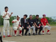 上田義塾新メンバートライアウトの様子。「上田ちゃんネル」(c)テレビ朝日