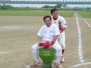 上田義塾新メンバートライアウトの様子。「上田ちゃんネル」(c)テレビ朝日