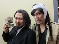 9月15日（土）、新橋ヤクルトホールにて「未来は僕等の手の中」を行うこりゃめでてーな。