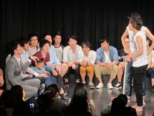 助け舟を出しつつも大にのっかるポテト少年団・菊地。