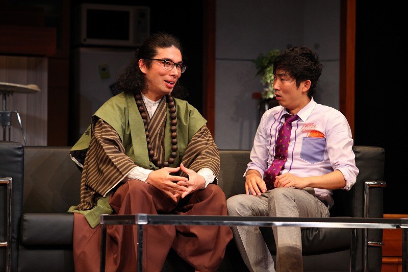 「スピリチュアルな1日」ゲネプロの一場面。