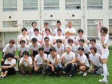 エリートヤンキーリーダーの「チーム★スーパールーキー!!」。ヒダリウマは都合によりバースに変更。