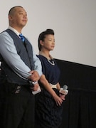 新郎新婦役の2人。