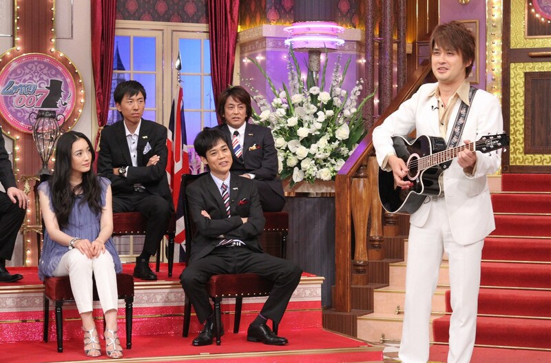 「しゃべくり007」に“仲間由紀恵が気になる芸人”として登場するAMEMIYA（右端）。(c)日本テレビ