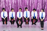 写真左から、東京03、劇団ひとり、バカリズム、早見あかり。