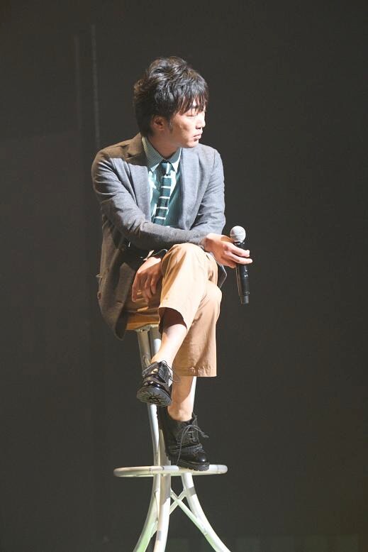 GReeeeN初のファン感謝祭「緑一色歌合戦」に登場し「キセキ」を熱唱したスピードワゴン小沢。