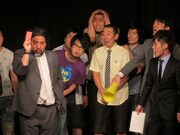 入江が後輩力が高いと評価するストロベビー・ディエゴ。飲み会の場が楽しくなるとのこと。しかしメールの文面には厳しいダメ出し。