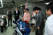 「–痛車大集合☆キカク-」の一場面。(c)ひかりTV