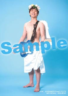 CD「COME ON BABY!」初回プレス盤限定封入特典のブロマイド。全7種のうち1枚が封入される。