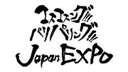 「フジテレビONE presents コスコスング!!! パリパリング!!!JapanEXPO」のロゴ。