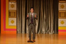 ザクマシンガン山田。妄想で生み出した架空のアニメに出てくるキャラクターのモノマネを披露した。