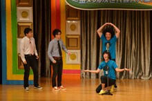 パップコーン。漫才中に別のコンビが割り込んでくるコントを拾う。