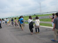 おなじみとなった金八先生ごっこ。