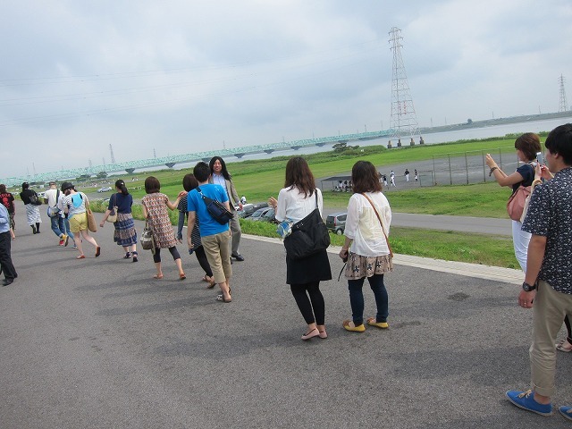 おなじみとなった金八先生ごっこ。