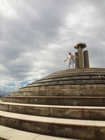 海上警備員に「誰？誰？」と言われ「俺のこれからのキャラなのに」とちょっと傷つくRG。前日のアバターに続き、ここでも子供に泣かれた。