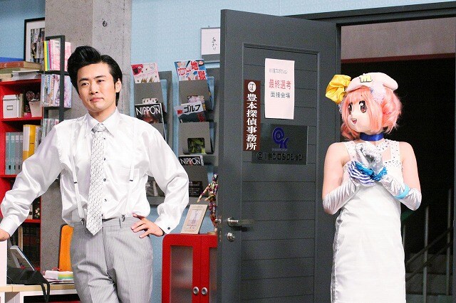 劇団ひとり、バカリズム、東京03、早見あかり出演のシチュエーションコメディ「ウレロ☆未完成少女」の一場面。(c)テレビ東京