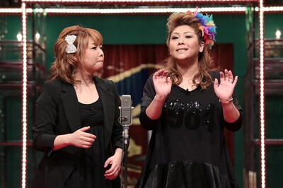 「西方笑土『上方漫才師列伝』」に出演する海原やすよ ともこ。(c)NHK