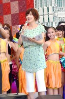 このイベントが局アナとして最後のテレビ収録となった中野美奈子フジテレビアナウンサー。