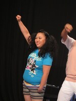 「SHELLYの分まで頑張ります」と語ったニッチェ江上。