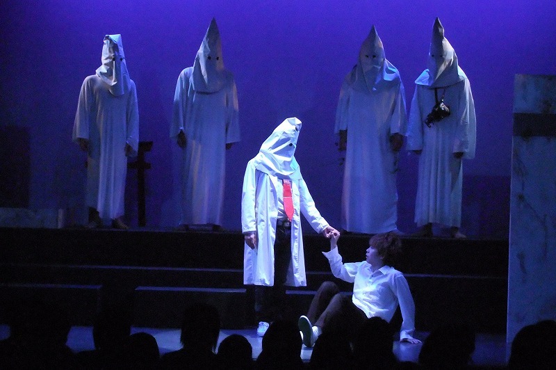 アホマイルド・クニ脚本演出のサイレント舞台「乙女心に死す」(c)河村正和（フォトプロ）