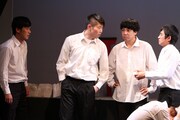 アホマイルド・クニ脚本演出のサイレント舞台「乙女心に死す」(c)河村正和（フォトプロ）